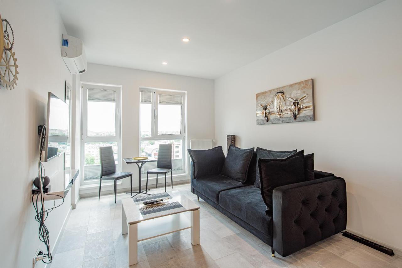 Cozy Penthousestudio Cityview W12 Bukarest Exterior foto