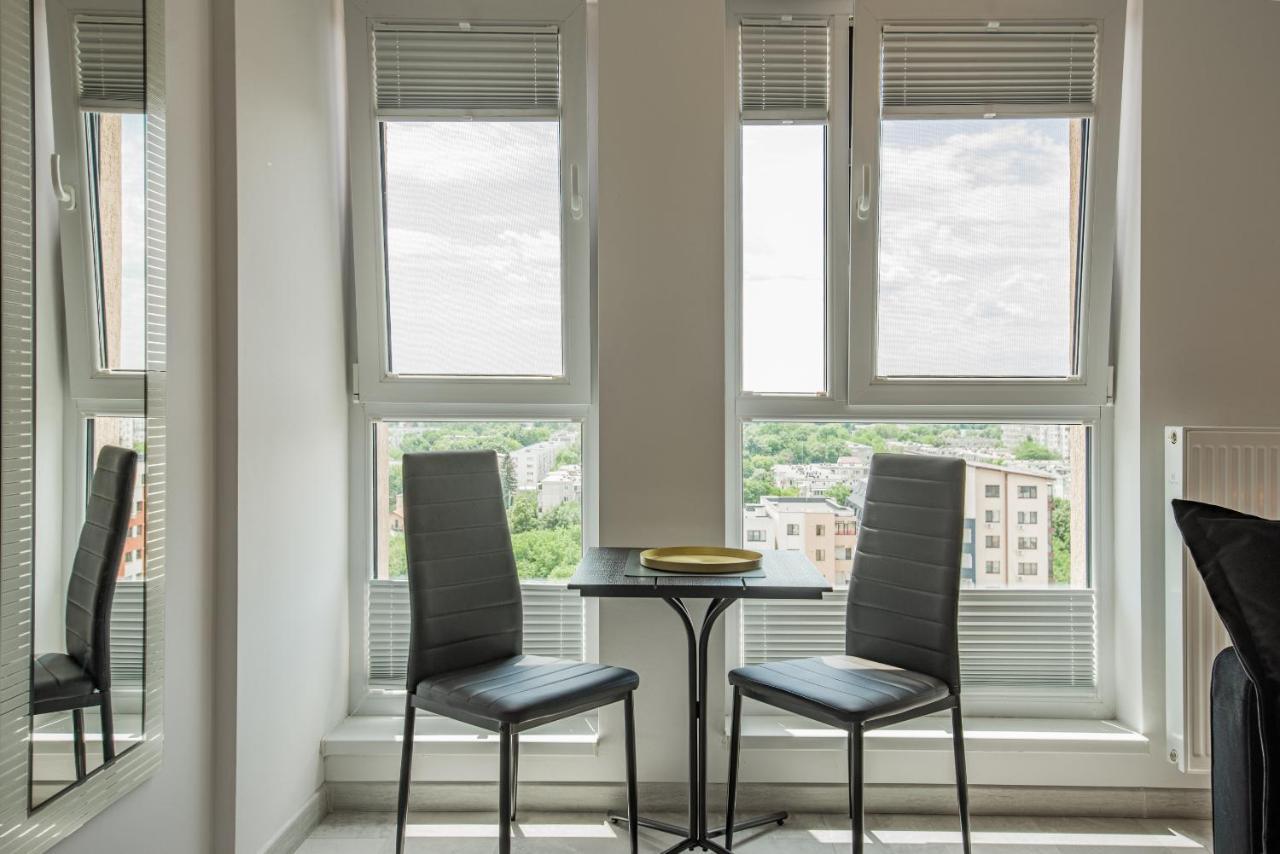 Cozy Penthousestudio Cityview W12 Bukarest Exterior foto
