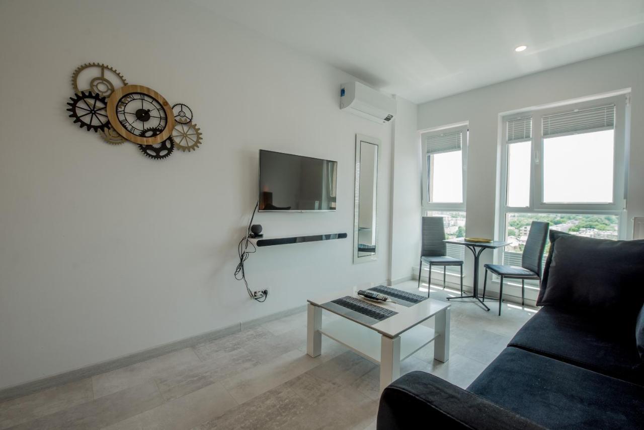 Cozy Penthousestudio Cityview W12 Bukarest Exterior foto